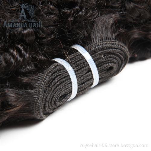 China Supplier Raw Unprocessed Virgin Hair Vendors Brazilian Afro Kinky Curly Human Hair Weaving